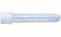 2ポジションキャップ付チューブ 12x75mm 4.0ml P.P.製