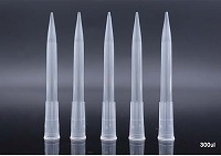 ユニバーサルピペットチップ -300μL クリア　ラック　滅菌