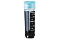 3コードクライオバイアルチューブ 0.5mL アウターキャップ 自立型 バルク 滅菌