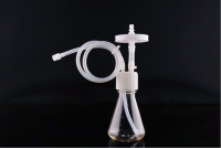1000mL 三角フラスコ用トランスファーキャップ 1/8 チューブ付