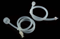BioFactory Cap with Silicon Tube (80cm 1/4   ID3/8  OD), Male CPC Connector with Female Sealing Cap, without BioFactory, Sterile, 1/pk, 4/cs