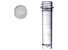 スクリューキャップチューブ　自立型　2.0mL　キャップ付き（グリーン）　滅菌済