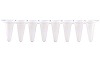 リアルタイムPCR 8連チューブ&8連フラットキャップ 0.1ml ホワイト