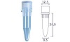 Tサンプルストックチューブ 1.5ml コニカル型 ナチュラル　滅菌