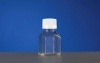125mL PET Square Storage Bottle, Sterile, 6/pk, 48/cs