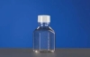 60mL PET Square Storage Bottle, Sterile, 6/pk, 48/cs