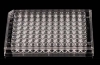 細胞培養プレート　96ウェル　平底　接着細胞用　紙/プラ　個装滅菌